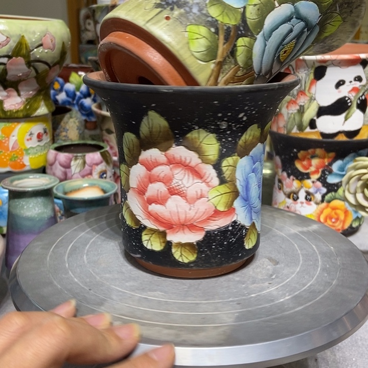 景德镇艺术手绘作品