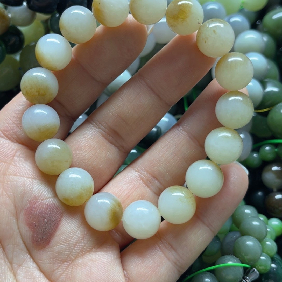 和田玉手链未镶嵌