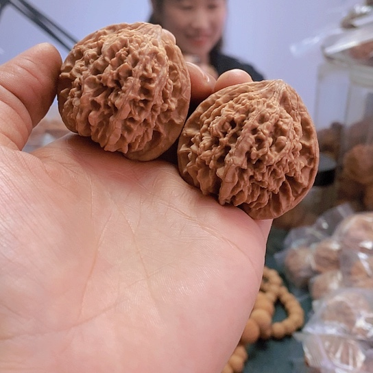 【闪购商品】把件文玩核桃44满天星珊瑚纹