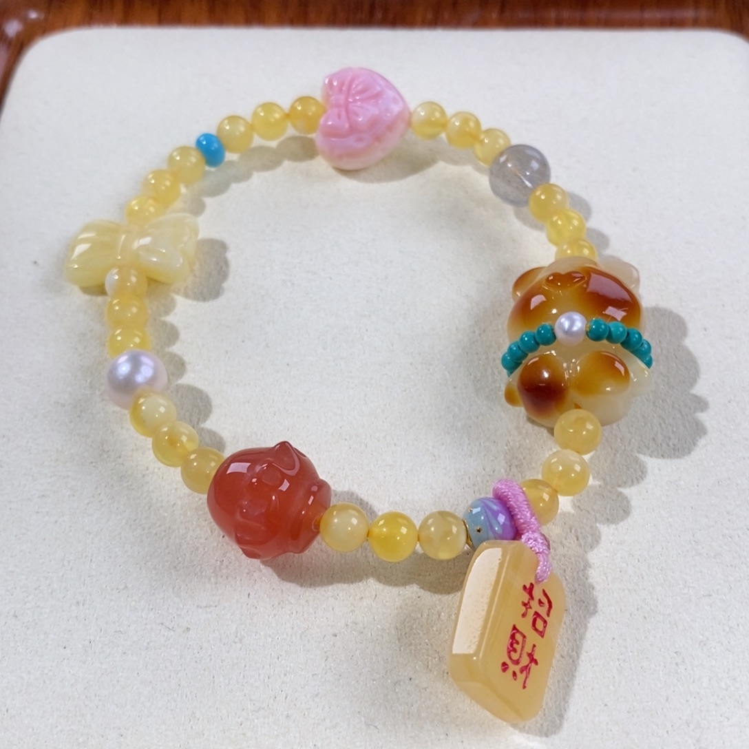 裸石蜜蜡未镶嵌定制
