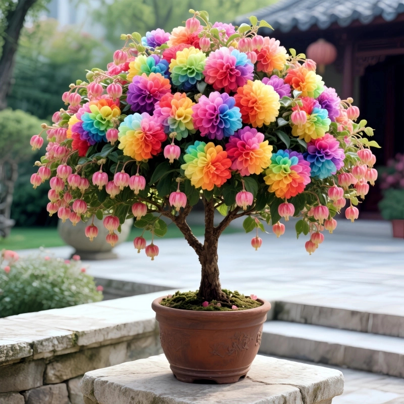 【驱蚊虫】宝莲灯树苗盆栽室内外阳台庭院四季可种花卉绿植好养易活