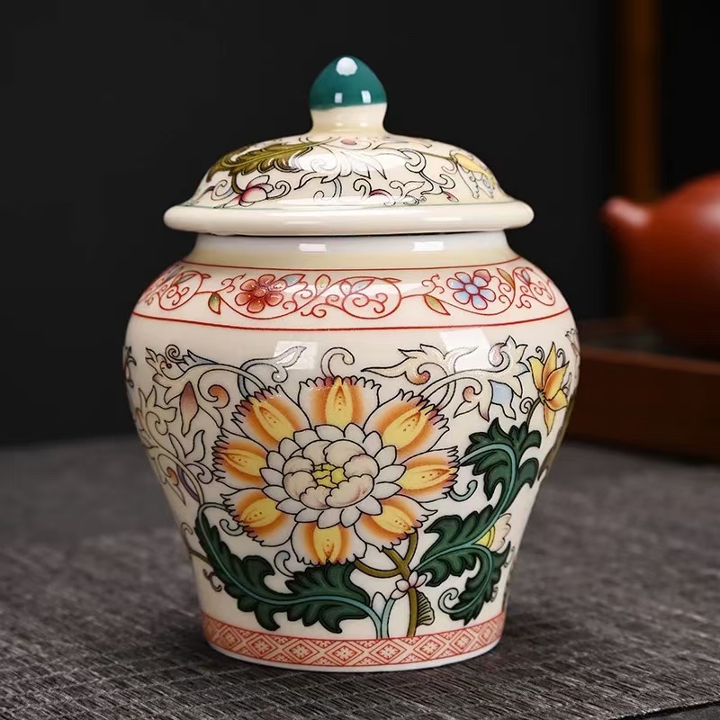 向日葵茶叶罐-291（众）