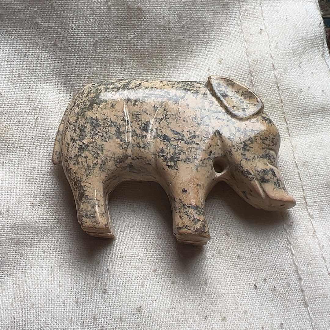 集***阁和田玉（糖玉）未镶嵌挂件