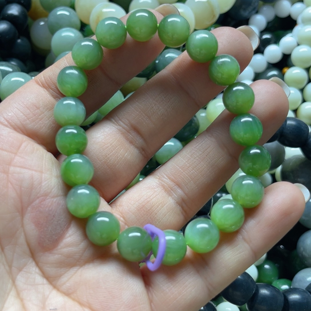 和田玉手链未镶嵌