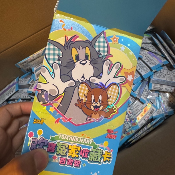 【Tom and jerry】点盒新品主播代拆盲盒卡牌