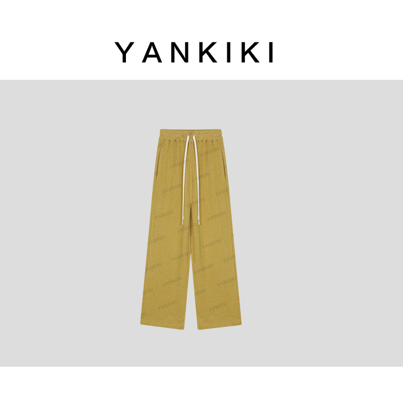 柠檬黄慵懒裤  YANKIKI 2025冬季新款NEW