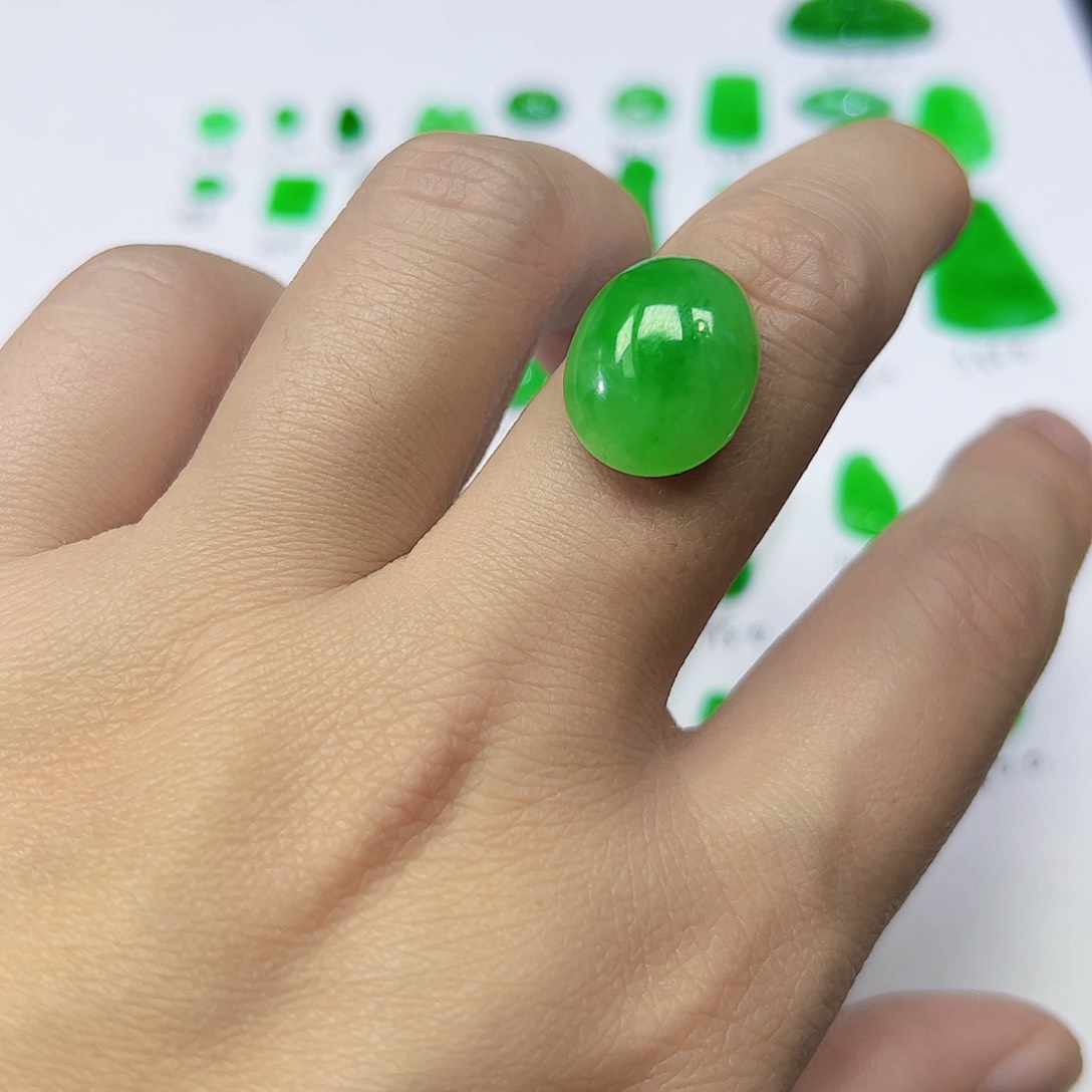 裸石翡翠天然缅甸A货翡翠