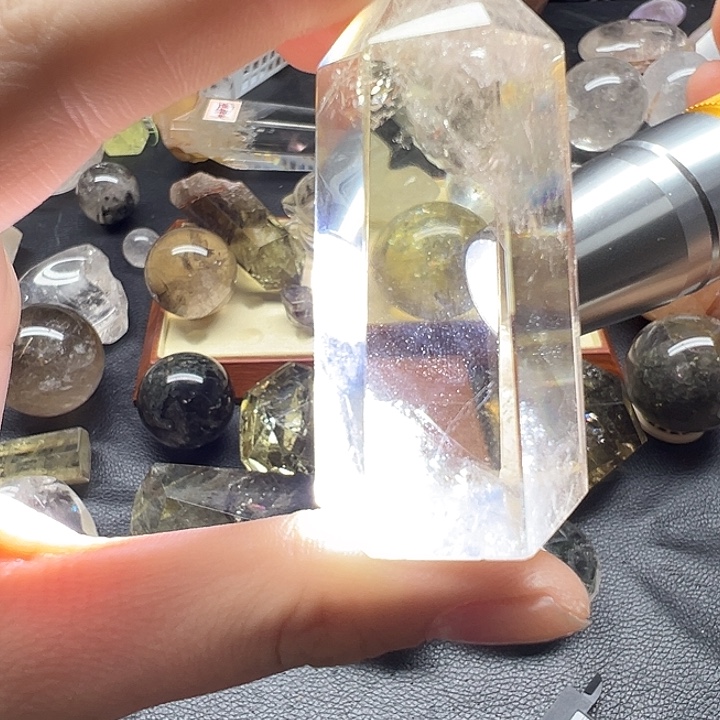 珠宝半成品水晶未镶嵌128水晶