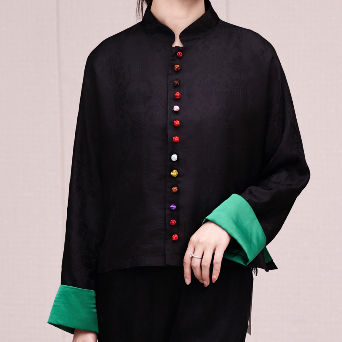 杭州超哥家【又见君子】2024新中式国风外套ZX81011