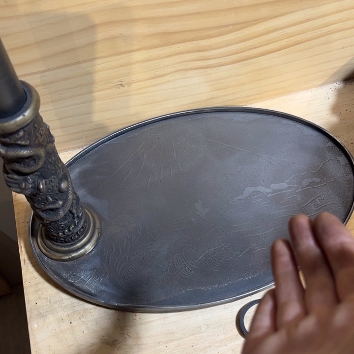 铜中古工艺品摆件