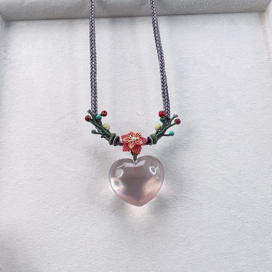 水晶颈饰未镶嵌水晶