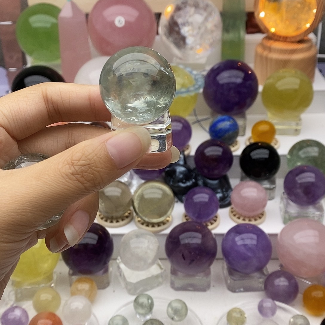水晶珠宝半成品未镶嵌6号