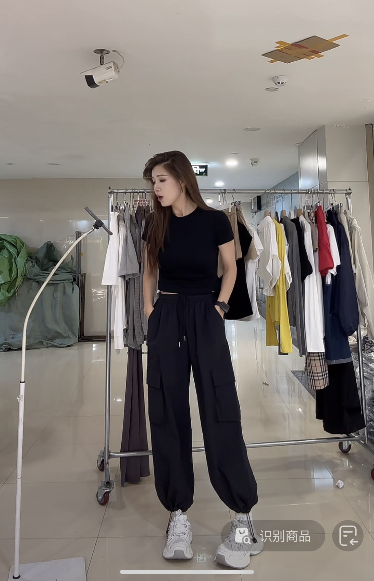 【柒汐】推荐夏季纯色T➕工装裤两件套装183