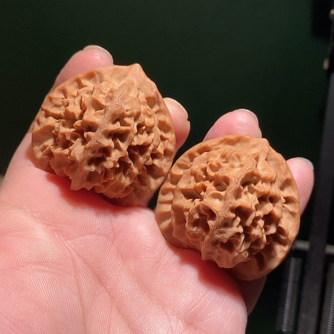 把件文玩核桃45龙鳞狮子头全品