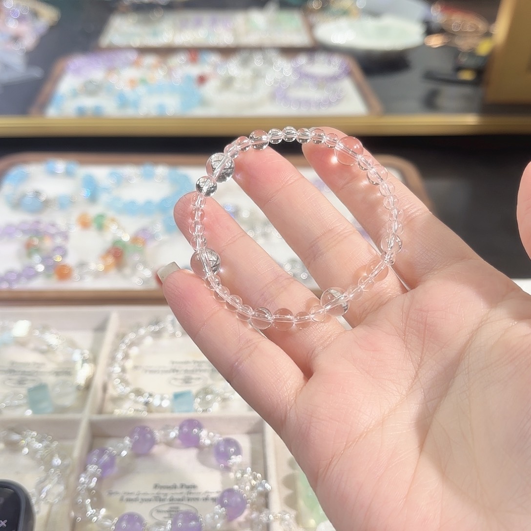 水晶手链未镶嵌水晶