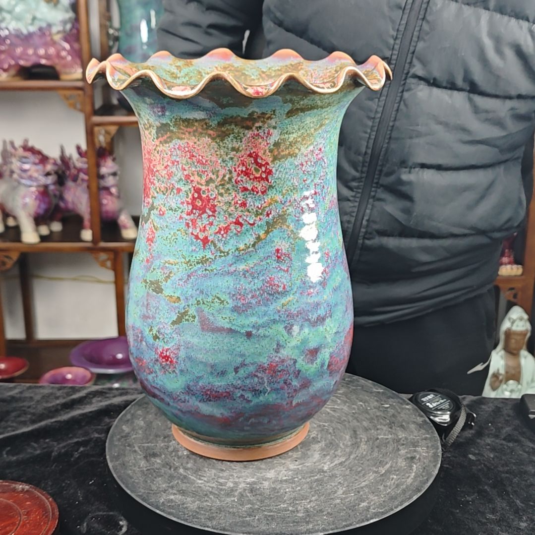 摆件神后镇钧瓷摆件