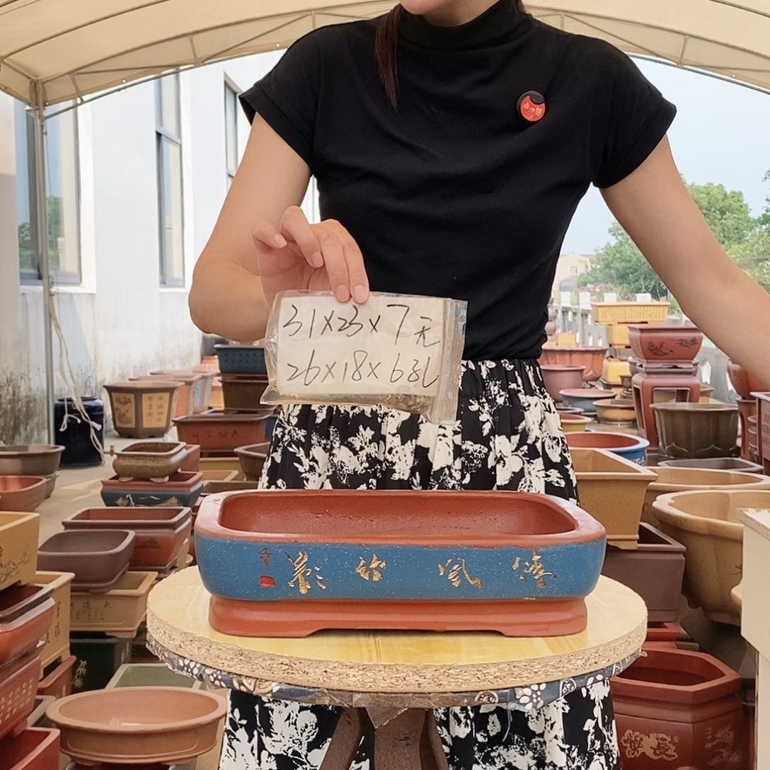 紫砂花盆紫砂花盆无孔