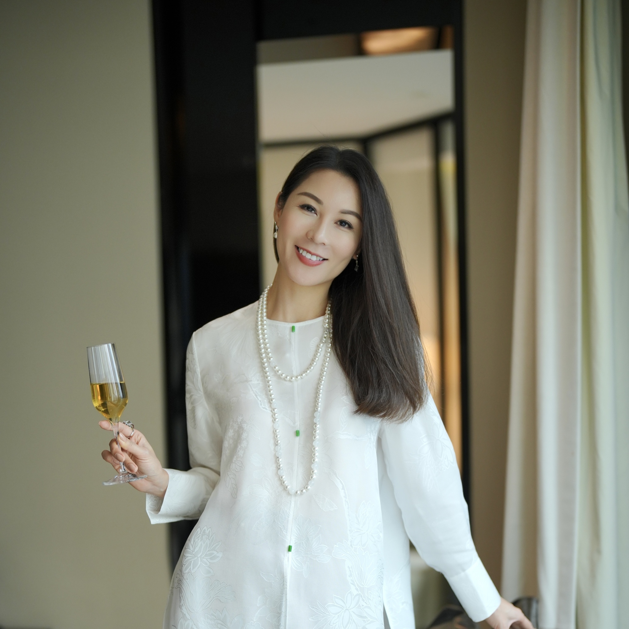 "浮生若梦"重磅桑蚕丝提花新中式衬衫CD2167230