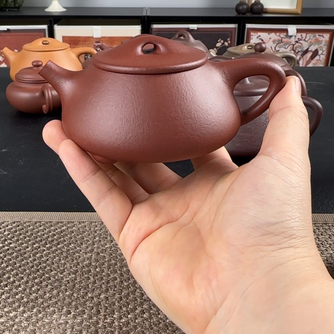 紫砂茶壶微瑕景舟