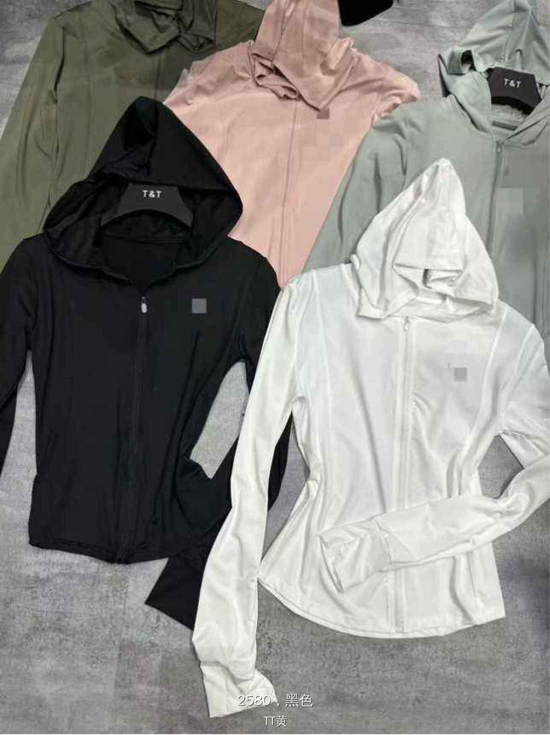 夏季新款拉链帽衫