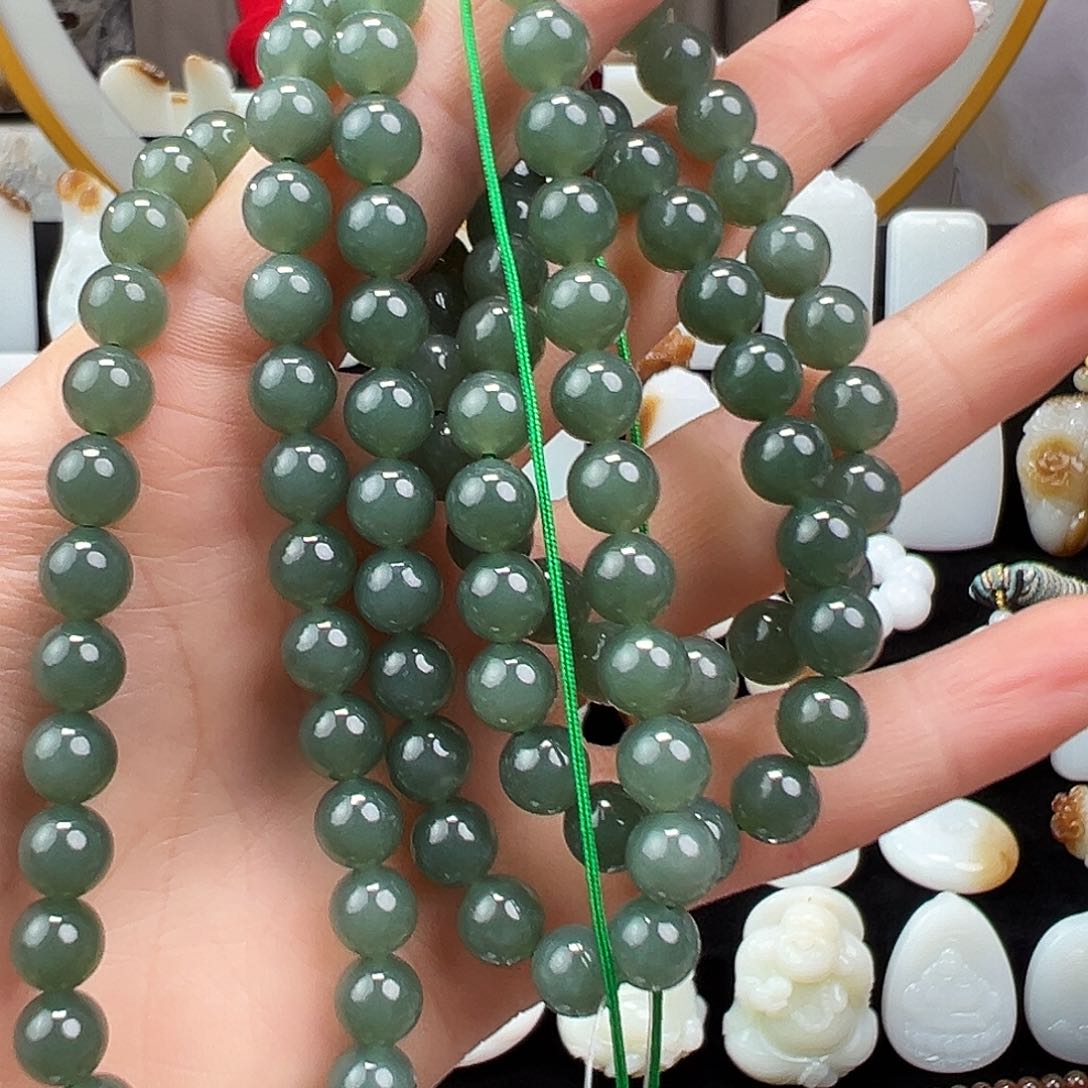 和田玉手链未镶嵌