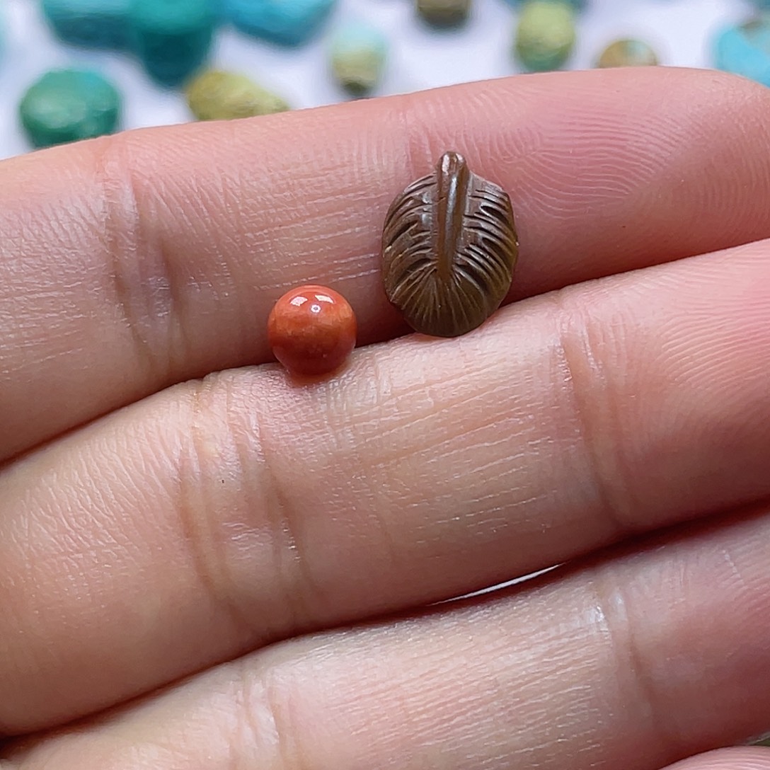 南红玛瑙未镶嵌配饰