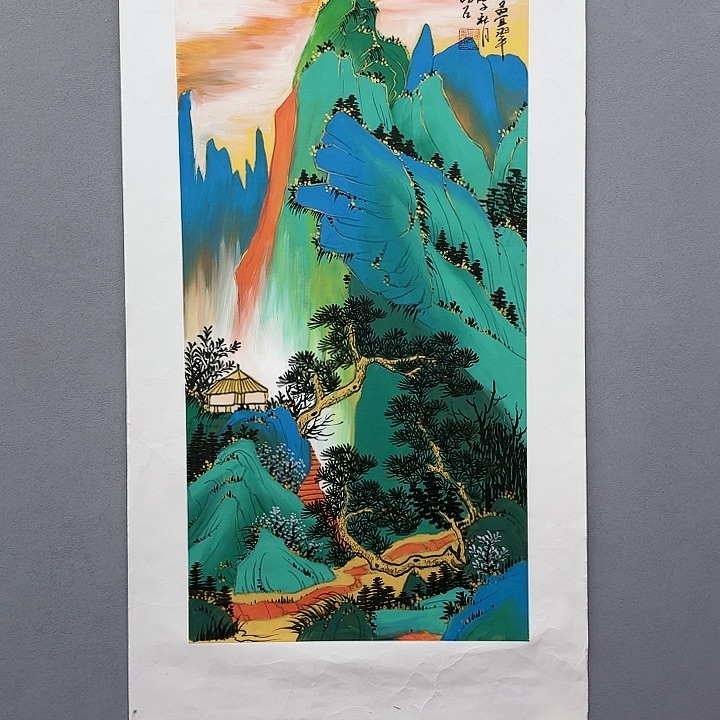 国画书法作品多次参加