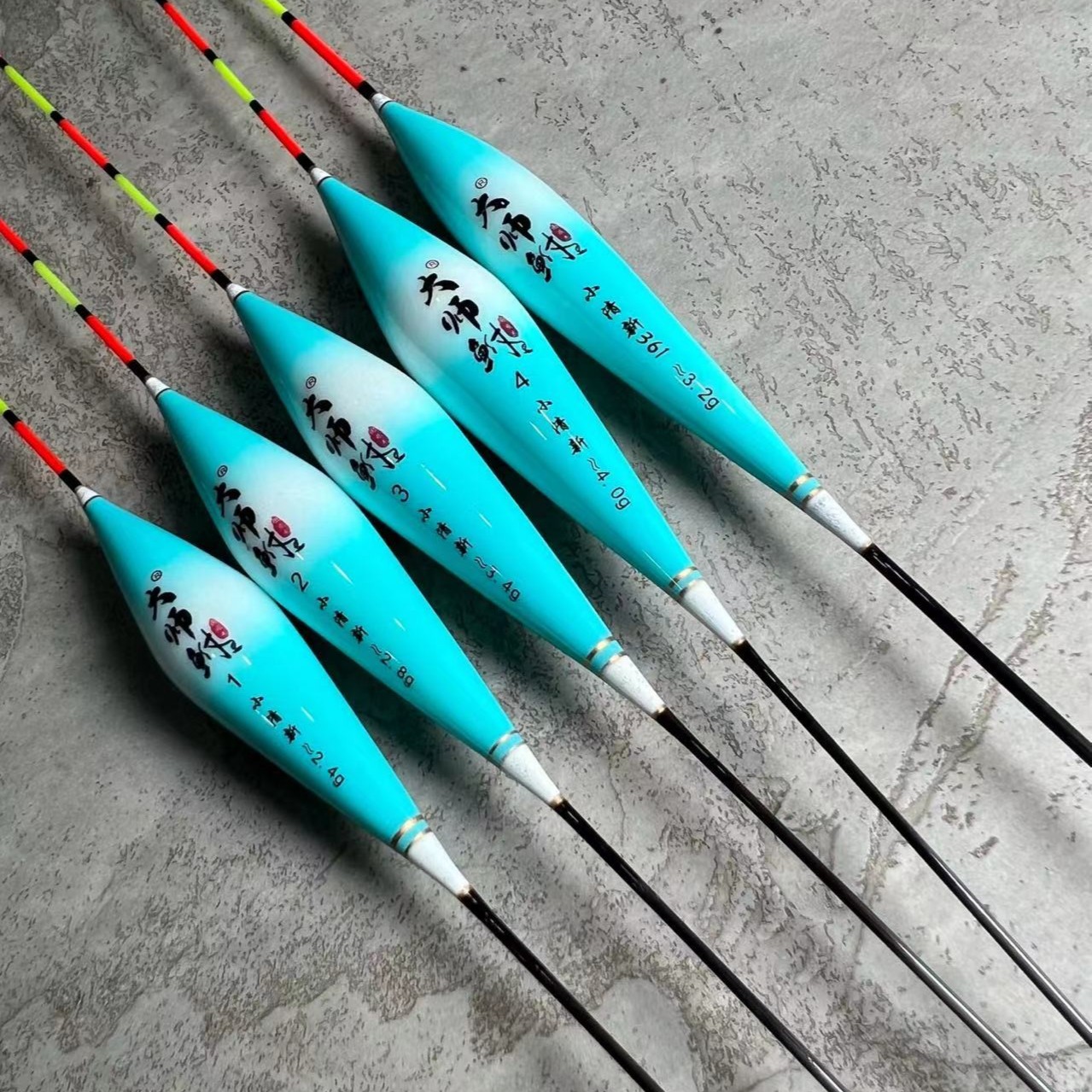 小清新35公分/60公分大师鲋珠珠行程漂/颗粒螺丝漂/珠珠打浮漂