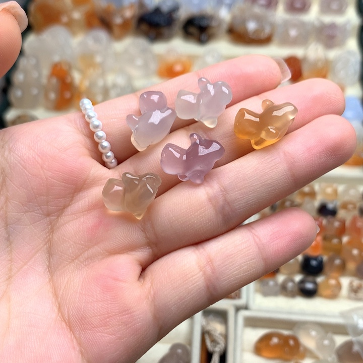 玛瑙/玉髓未镶嵌玛瑙溜达猫