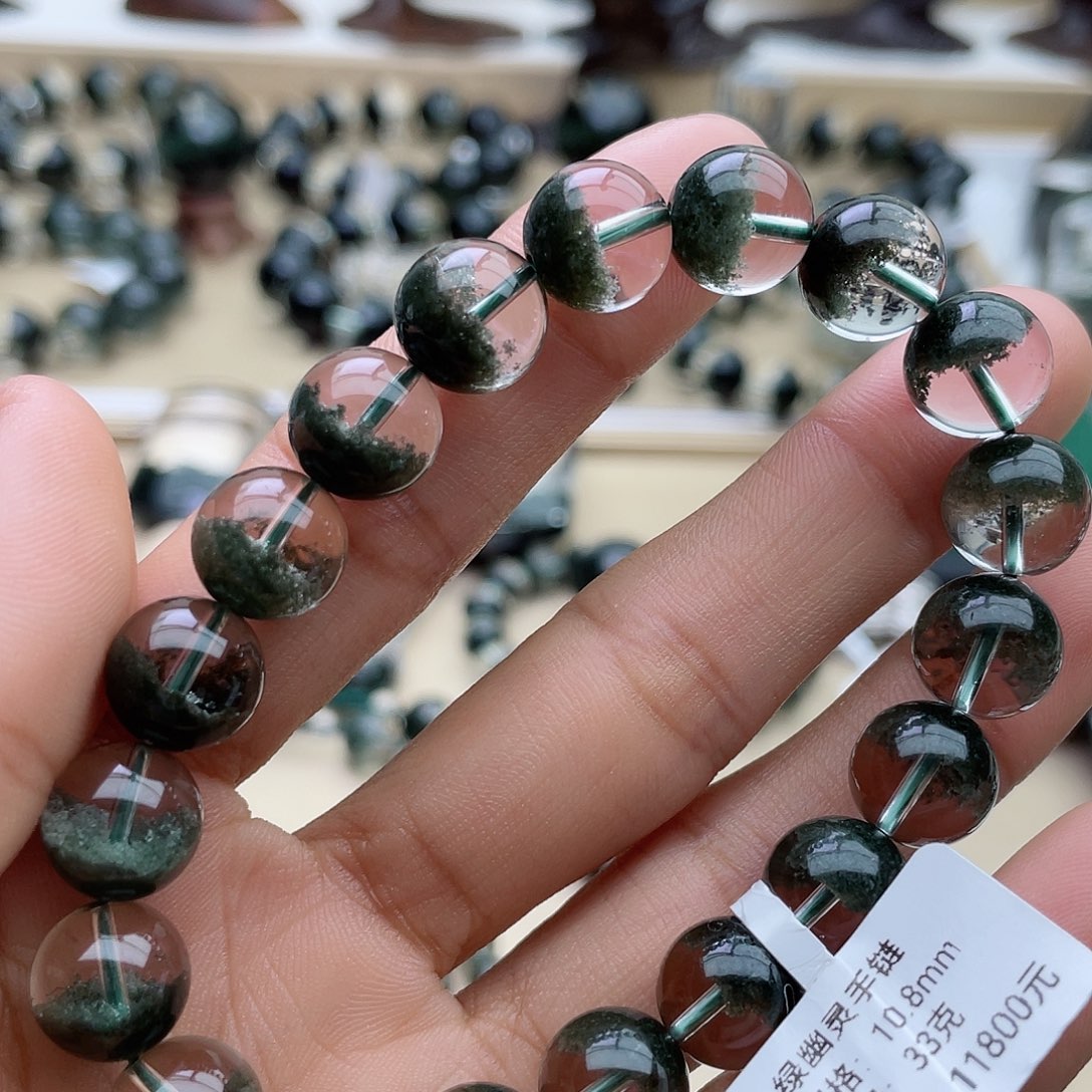 水晶手链未镶嵌巴西聚宝盆手链