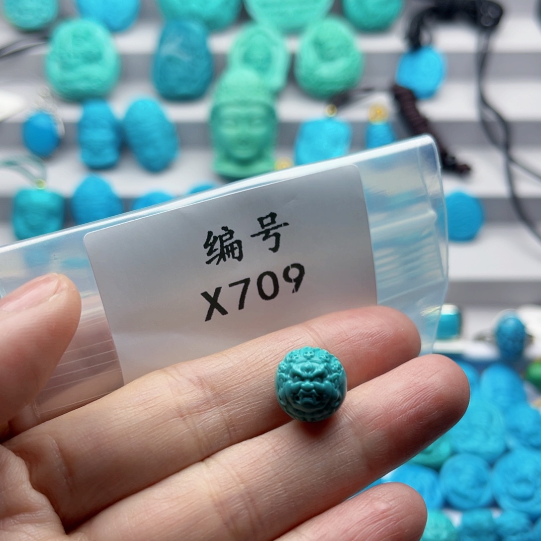 绿松石珠宝奇石未镶嵌