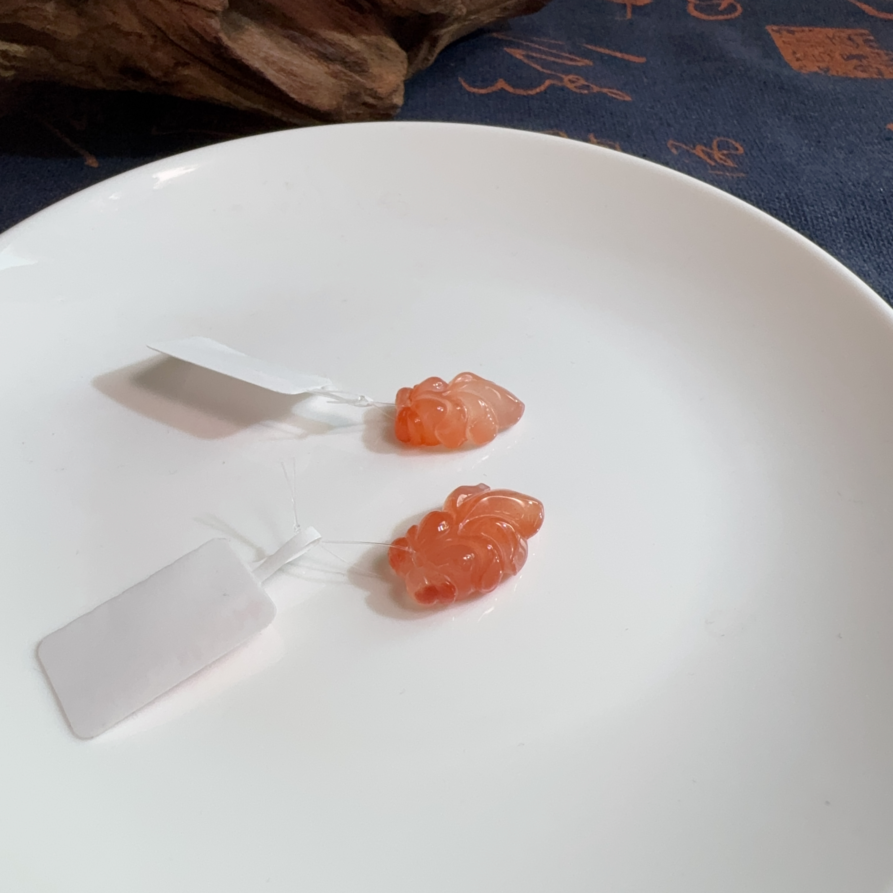 南红玛瑙金鱼配件（中号）多样性发一