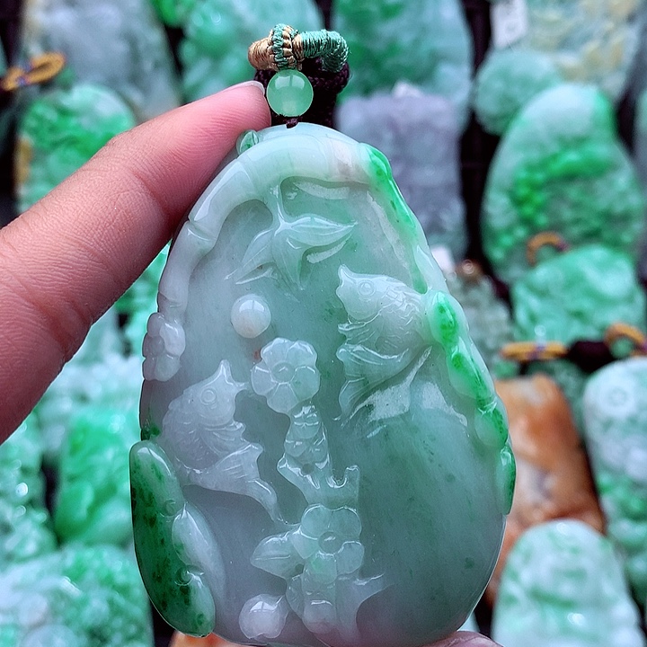 翡翠吊坠(不含链)未镶嵌