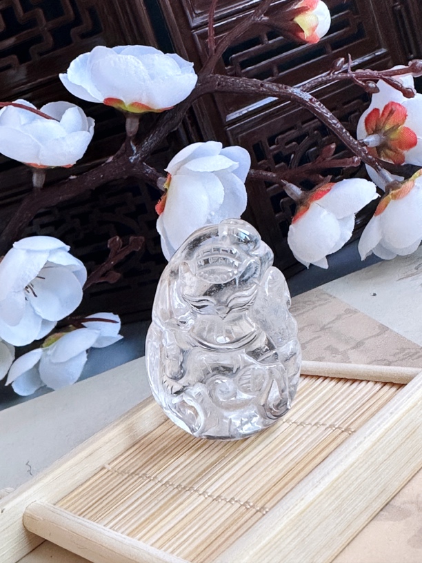 非金属陶瓷吊坠 【如意堂奶奶设计】（净）九尾古月吊坠