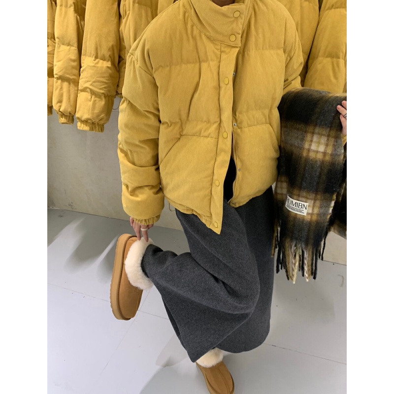 7007新款外套女冬棉服新款加绒加厚设计感时尚百搭