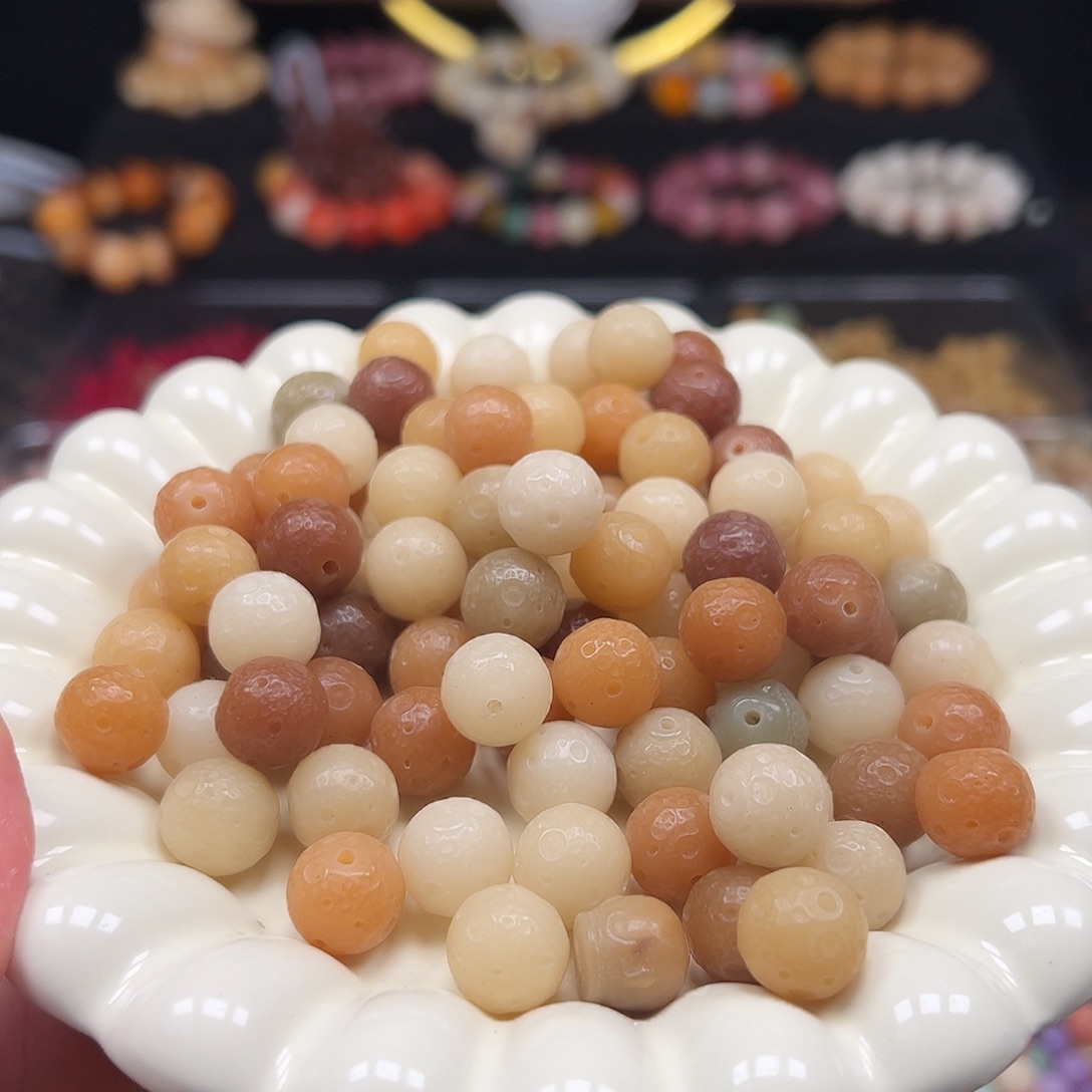 手串菩提根/象牙果卡12多宝星球50颗