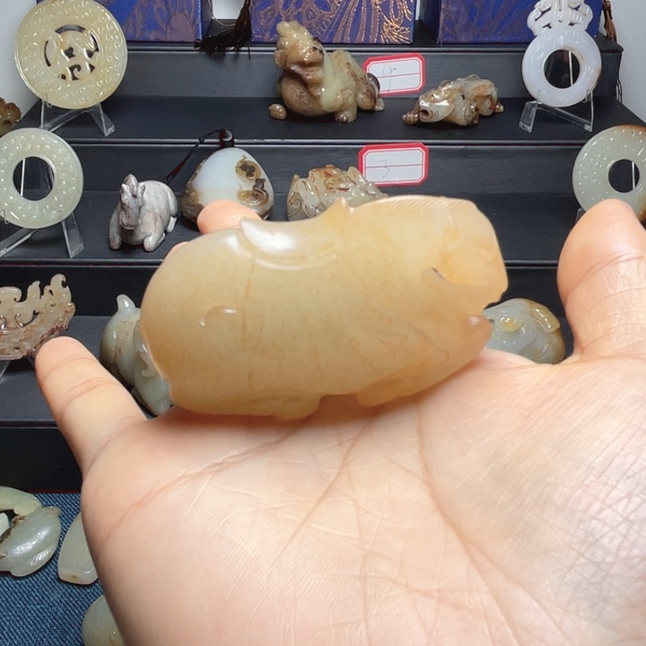 和田玉挂件未镶嵌赏**茗