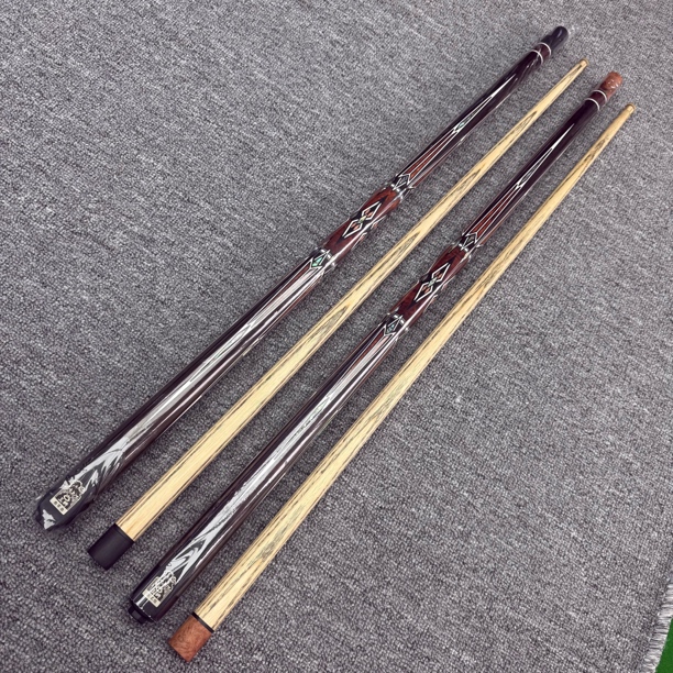 奥秘球杆玉狮杨绍杰同款，中式八球分体台球杆，白蜡木