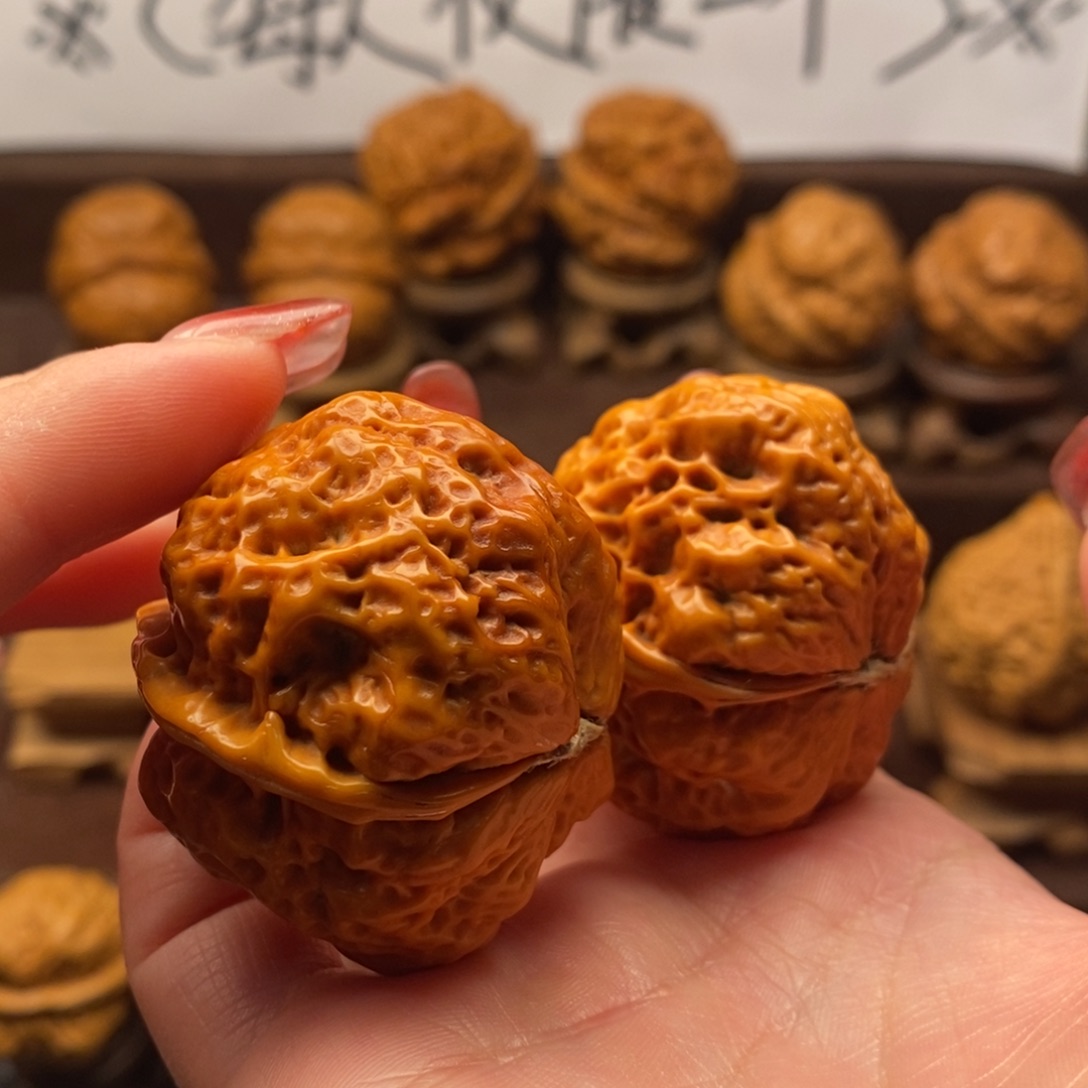 文玩核桃把件45蛤蟆头