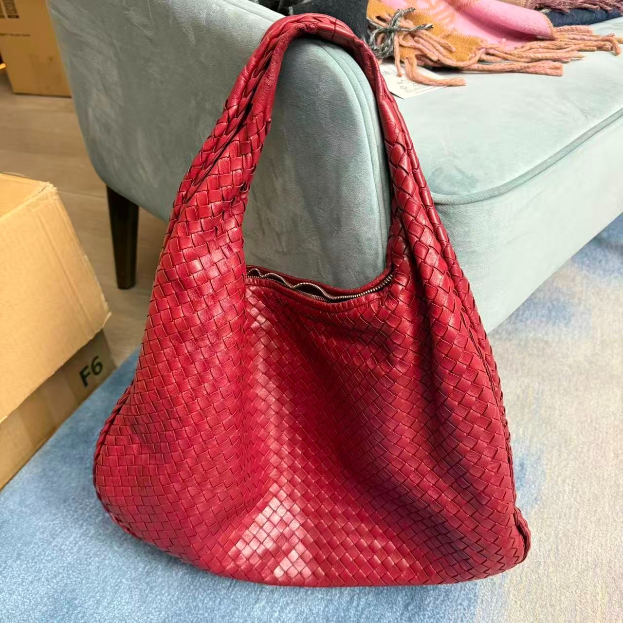 95新 BOTTEGA VENETA/葆蝶家 乱乱子中古/女士/单肩包/118727