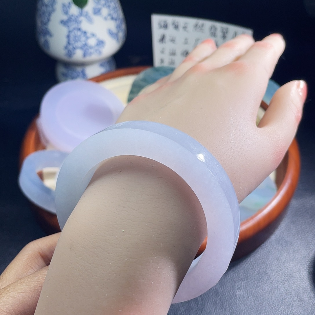 定制翡翠未镶嵌缅甸天然翡翠A货54-56