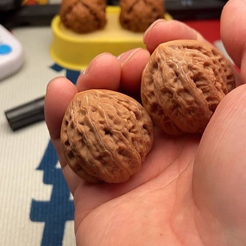 锋***歌文玩核桃把件铁锤