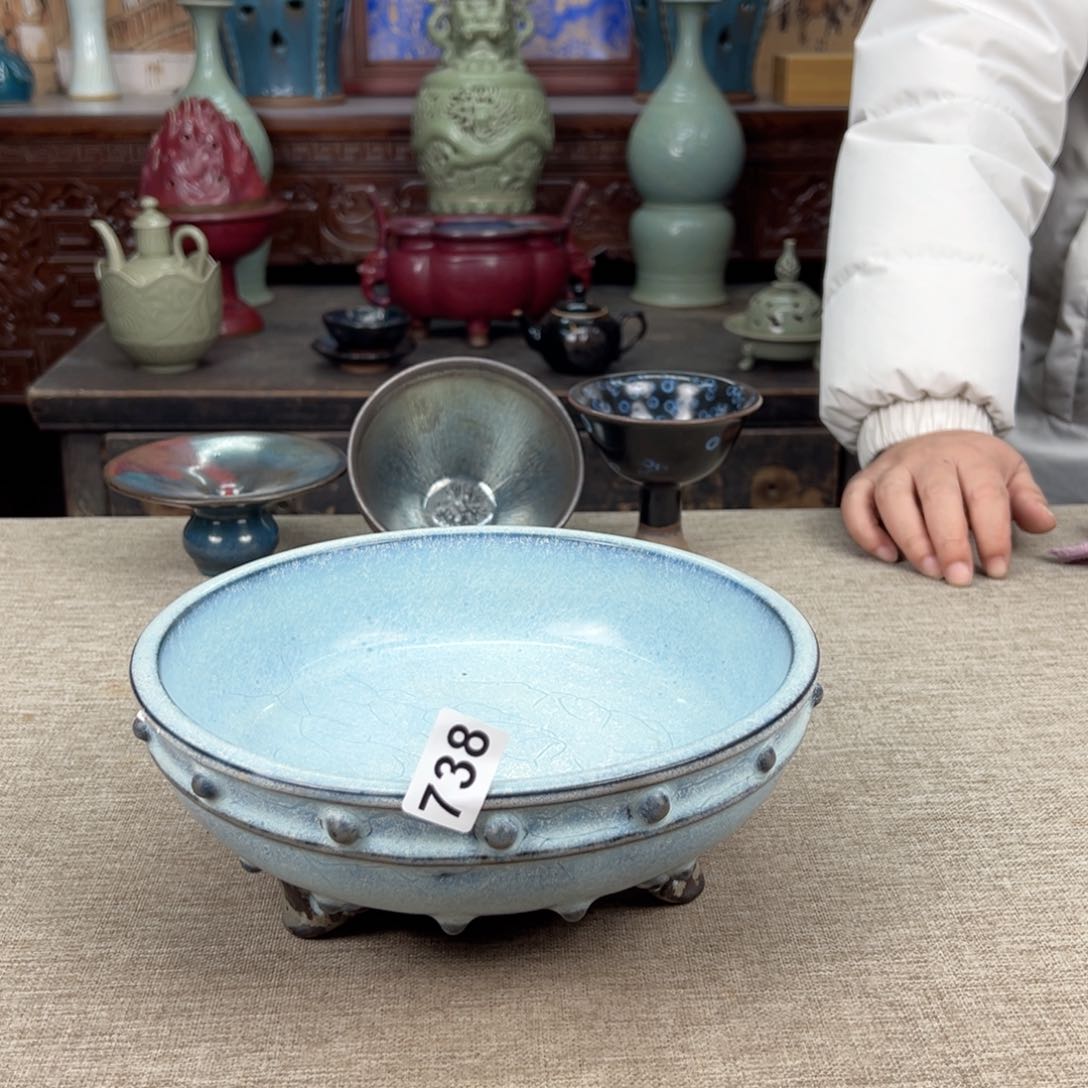 瓷片陶瓷艺术瓷器摆件