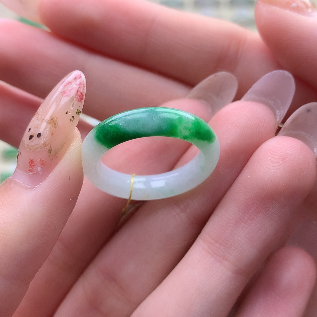 翡翠未镶嵌戒圈港19