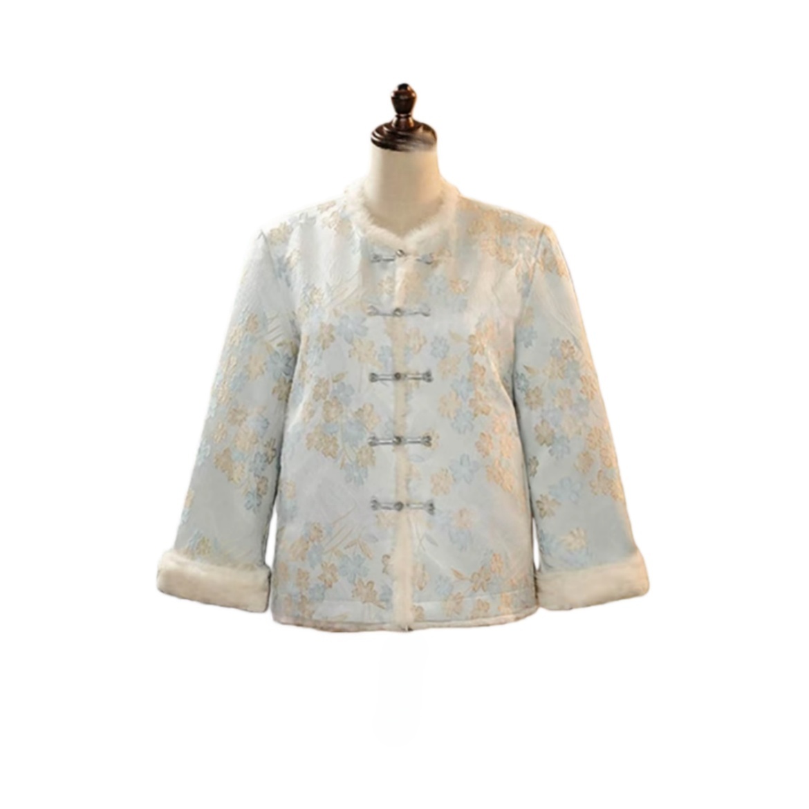 【洛宁】25年冬季新款水貂毛外套香云老料新中式上衣百搭双面双穿  