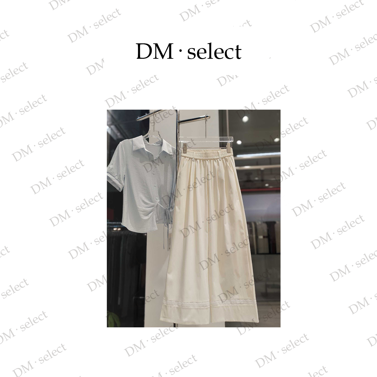 【2781】大漫甄选裤脚镂空蕾丝休闲裤YYJ002719