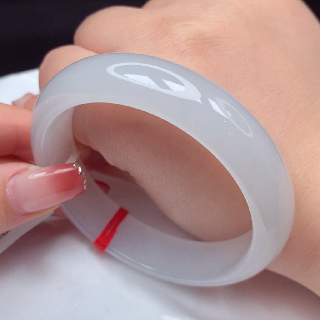 翡翠手镯未镶嵌手镯58