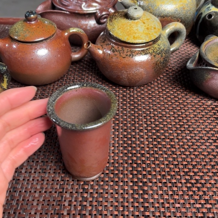 紫砂茶杯小闻香杯