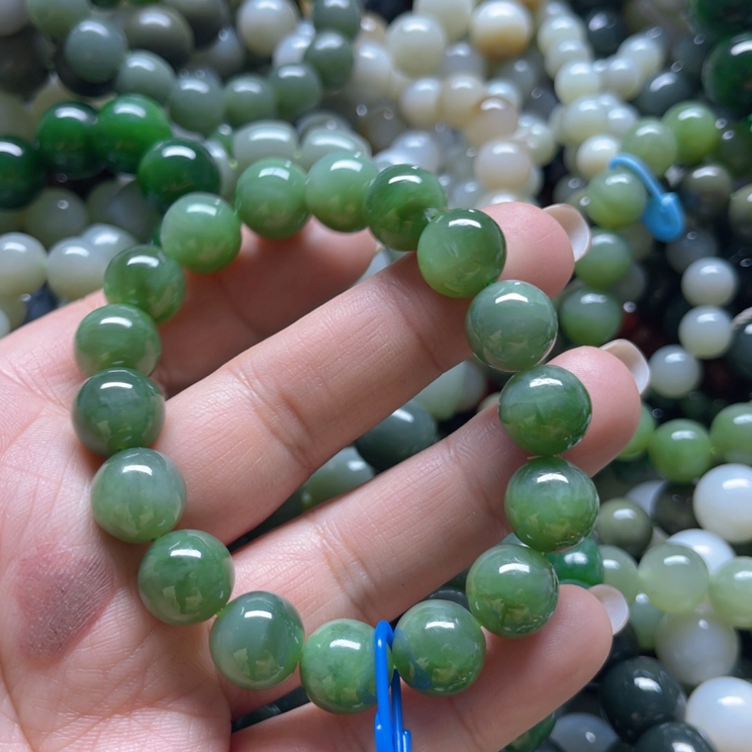 和田玉手链未镶嵌