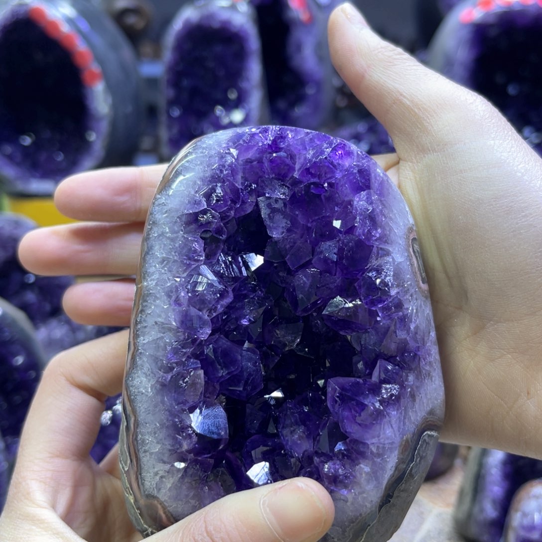 紫晶紫水晶未镶嵌紫水晶